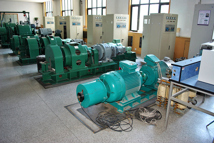 临洮某热电厂使用我厂的YKK高压电机提供动力安装尺寸